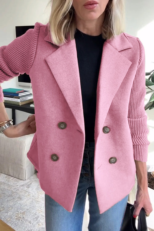Alesia - Blazer chic et décontracté à boutons