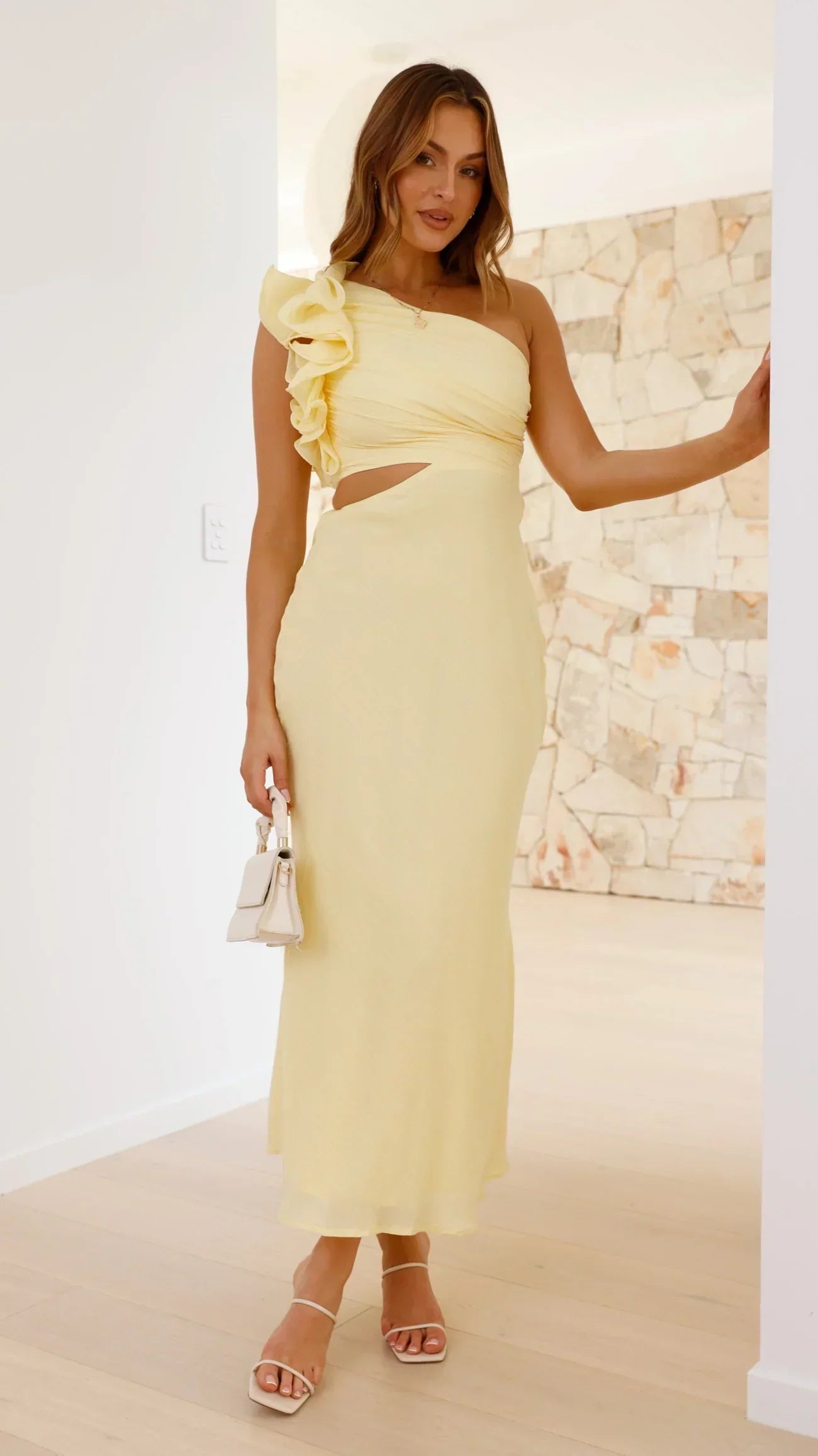 Blaire | Robe longue Max avec décolleté