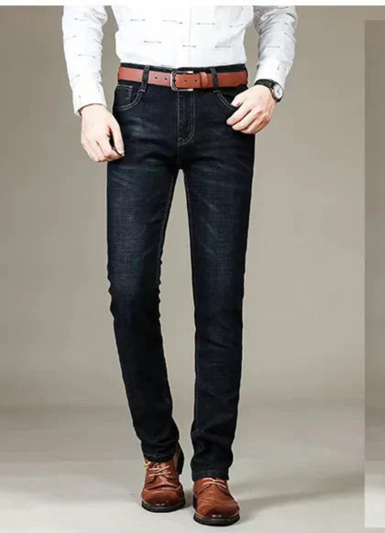 Alfonso | Pantalon Chino Stretch Pour Hommes | Jeans