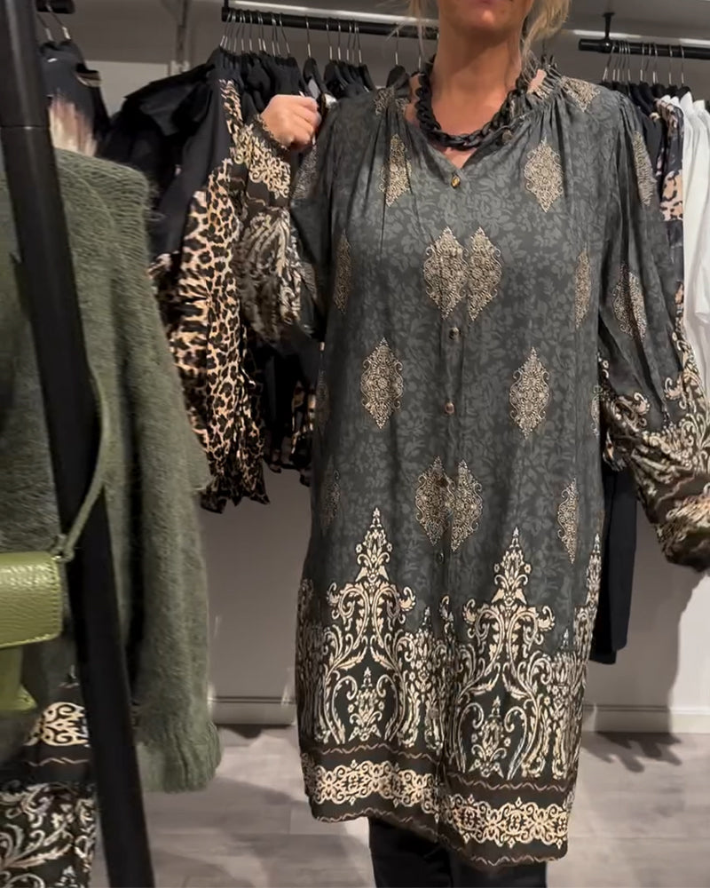 Ilse | Robe vintage inspirée avec boutons
