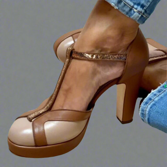 Criselmara | Sandales confort élégantes avec talon