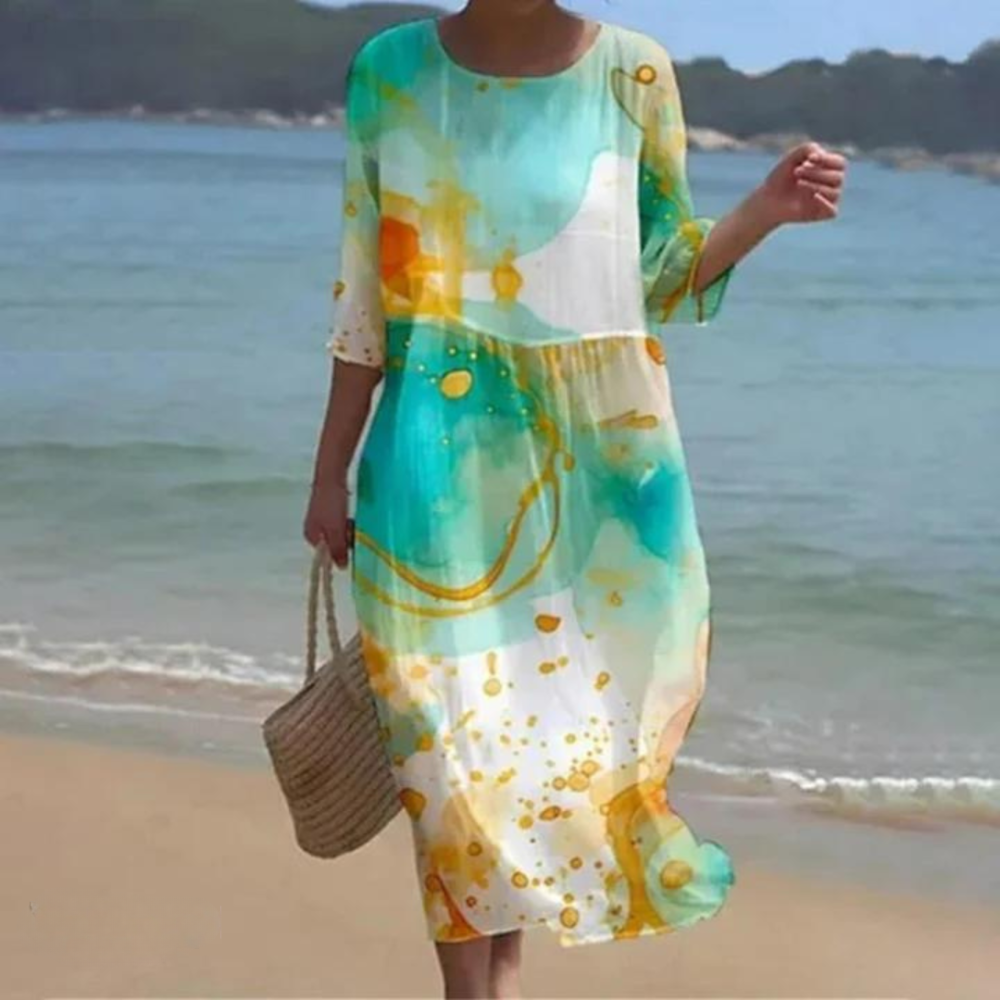 Nataly | Robe élégante couvre-ventre