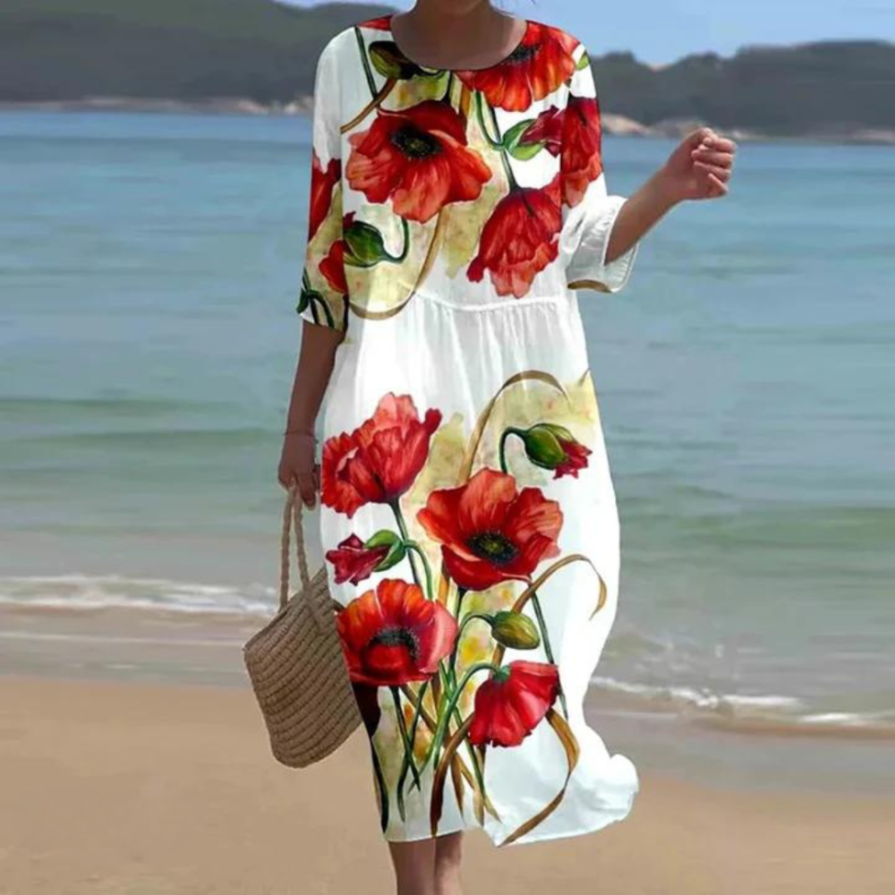 Nataly | Robe élégante couvre-ventre