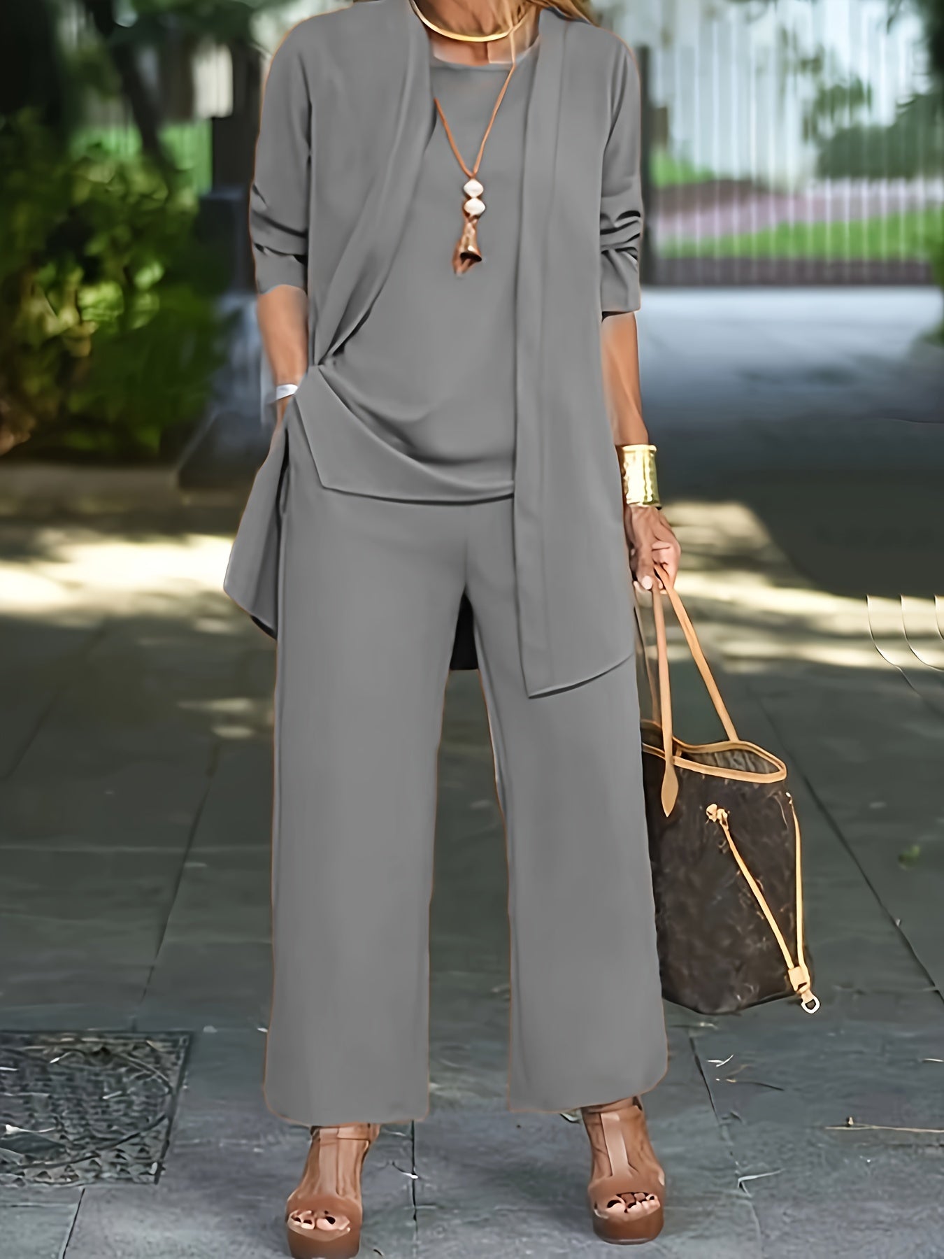 Layla™ - Ensemble chic stylé en trois pièces