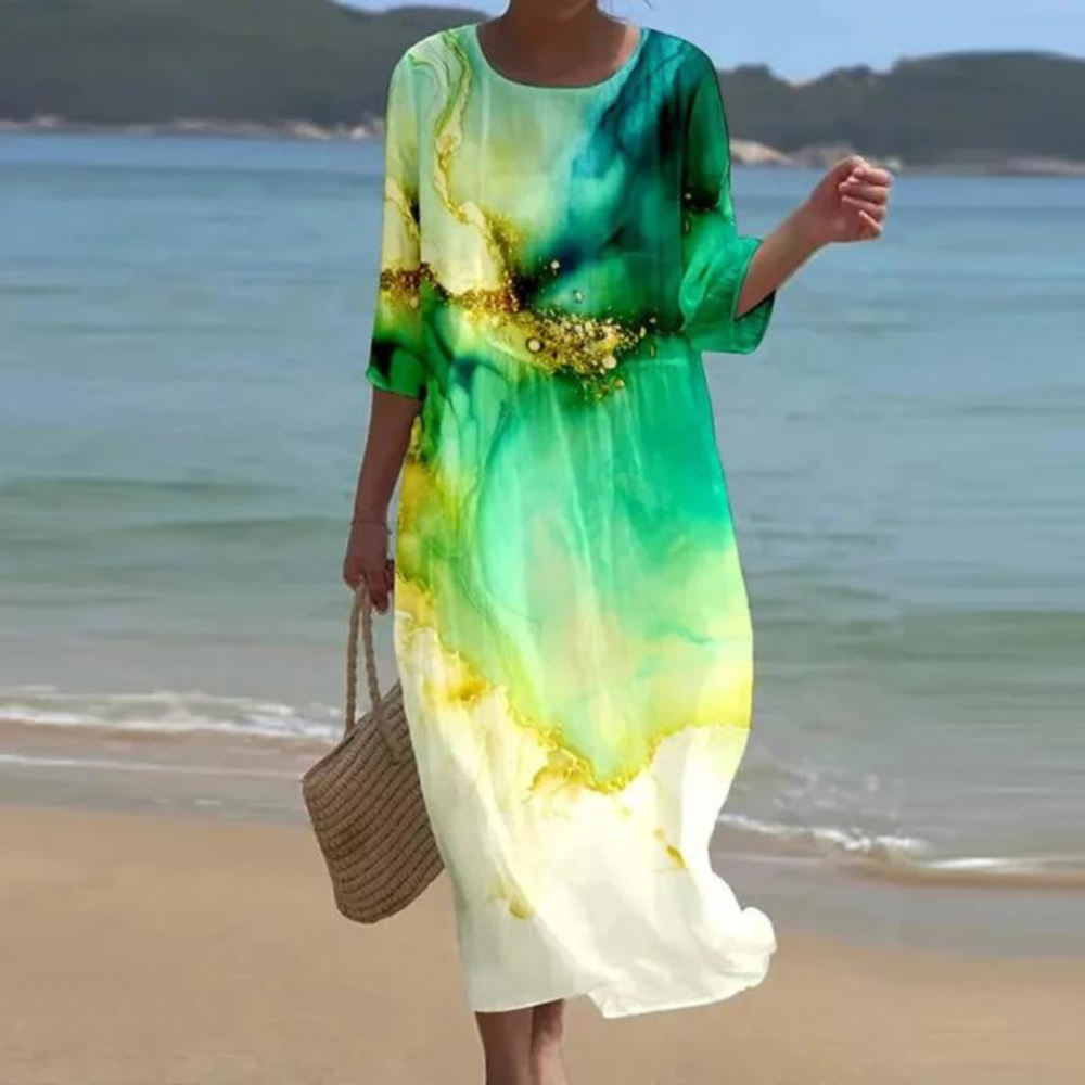 Nataly | Robe élégante couvre-ventre