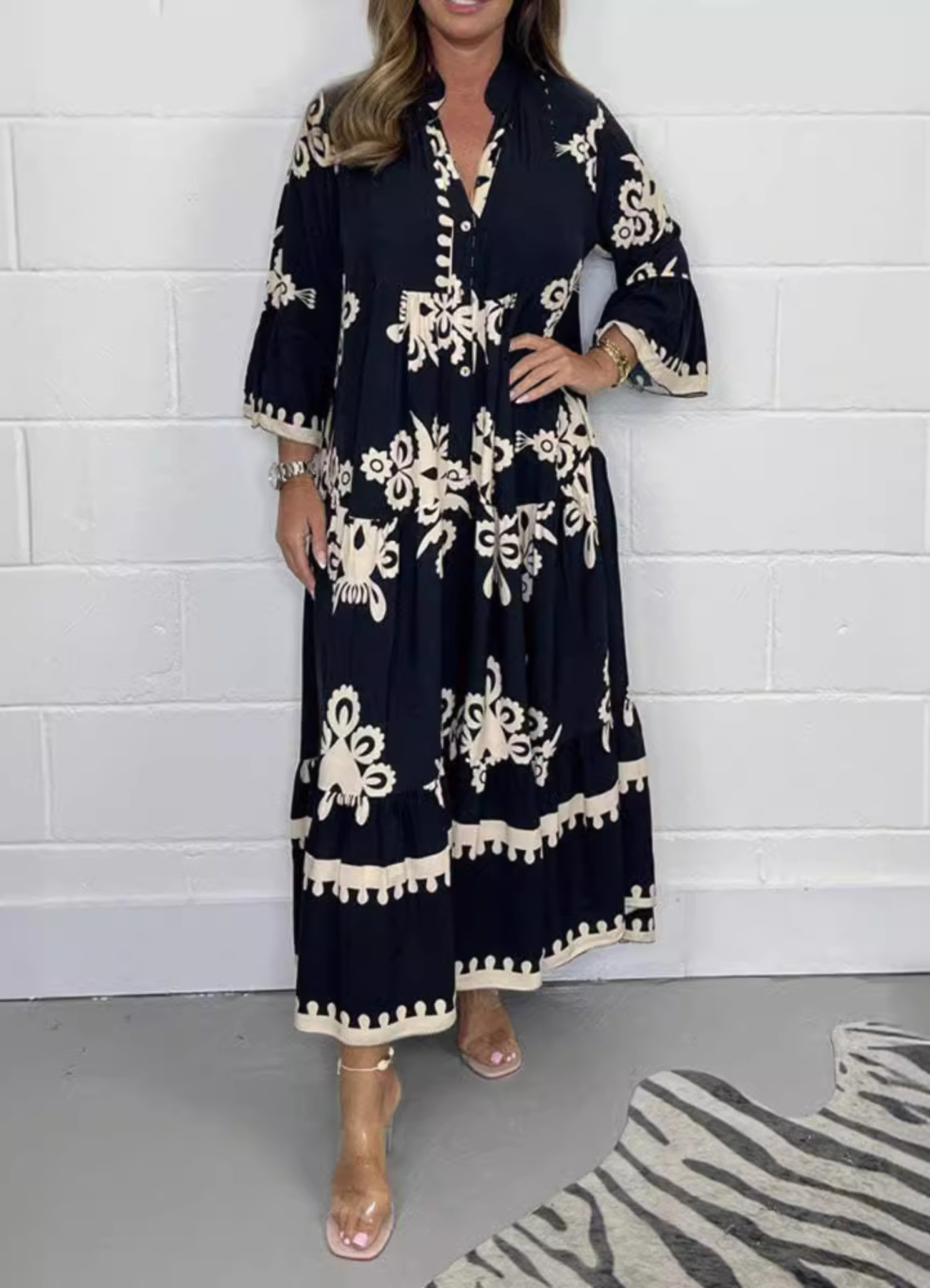 Adaora | Robe De Soirée Décontractée Pour Femmes | Maxi