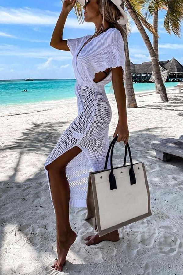 Zyana | Élégante robe paréo en maille pour femmes