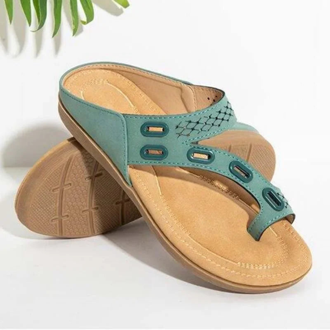 Aarya | Sandales d'été Plate Pour Femme | Confortables