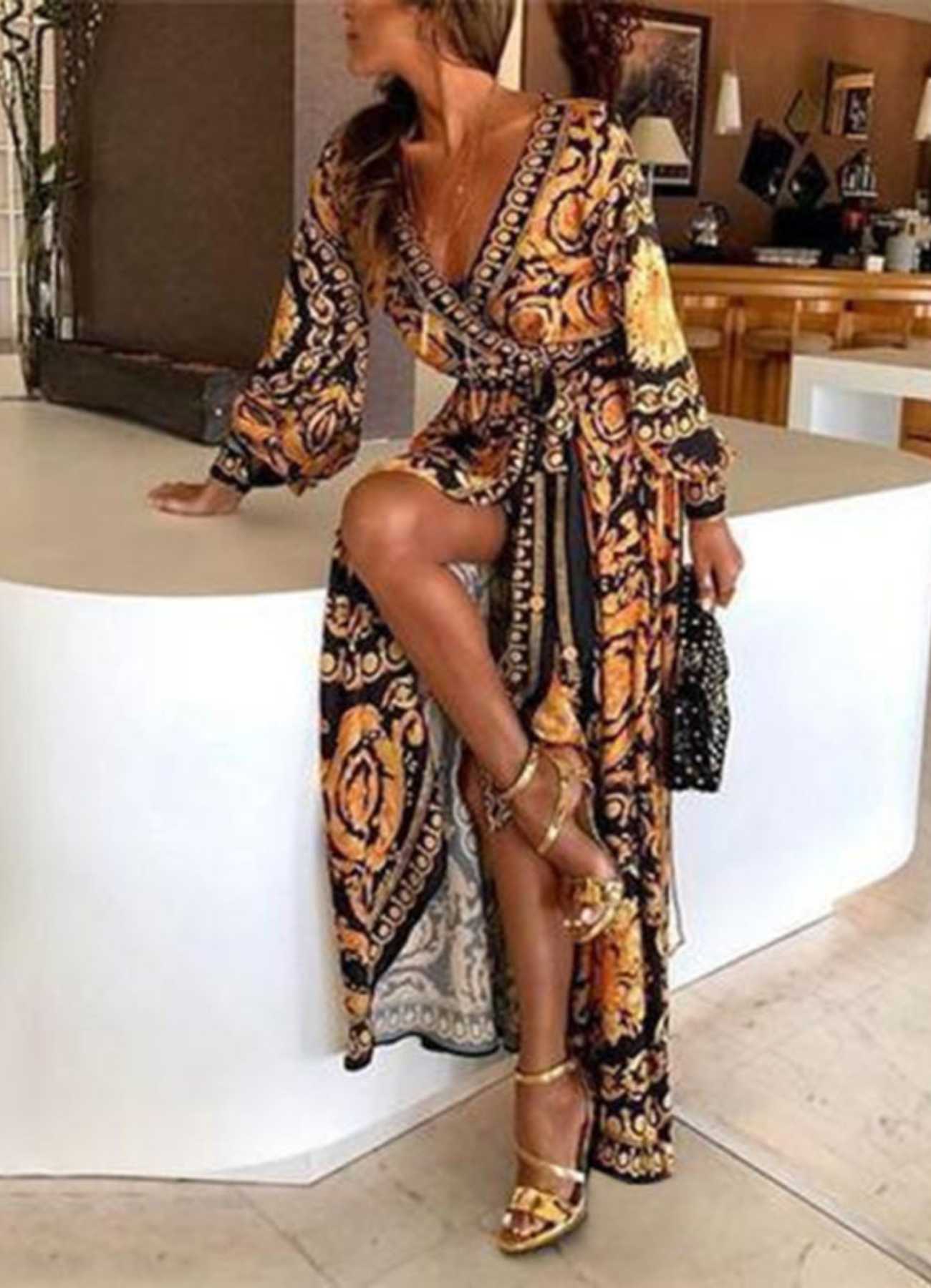 Zaynab | Robe Bohemian De Soirée Pour Femmes | Maxi