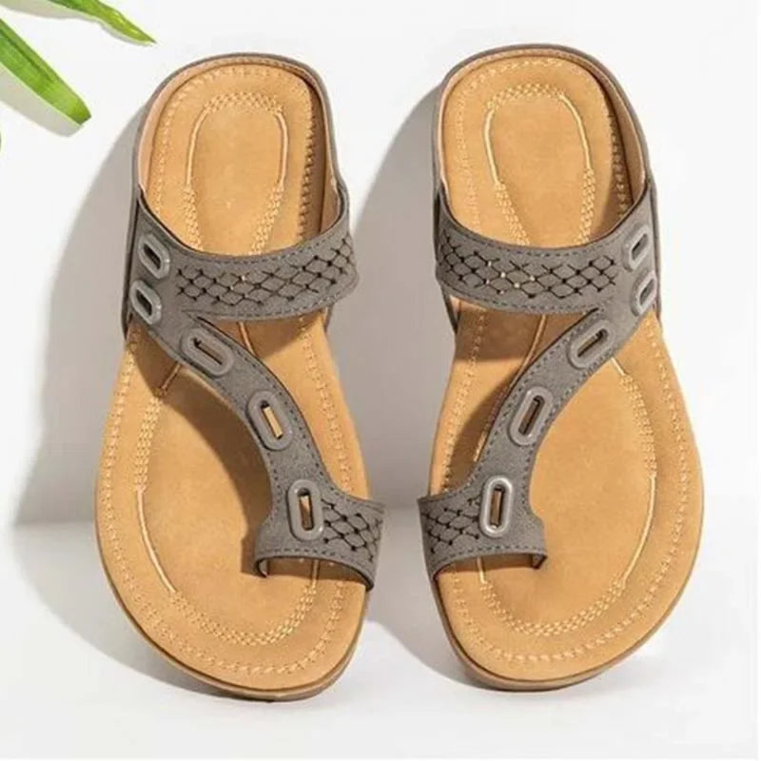 Aarya | Sandales d'été Plate Pour Femme | Confortables
