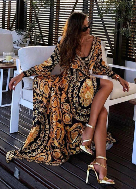 Zaynab | Robe Bohemian De Soirée Pour Femmes | Maxi