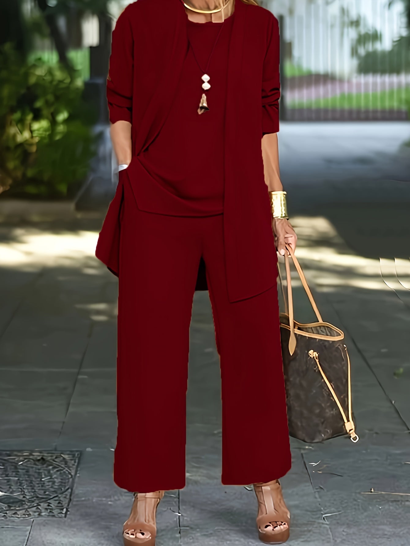 Layla™ - Ensemble chic stylé en trois pièces