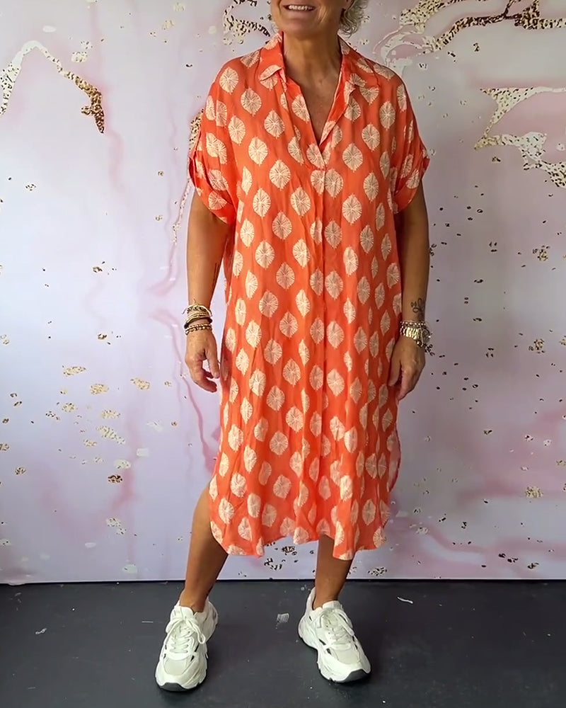 Dinie | Robe de printemps à manches longues