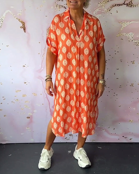 Dinie | Robe de printemps à manches longues