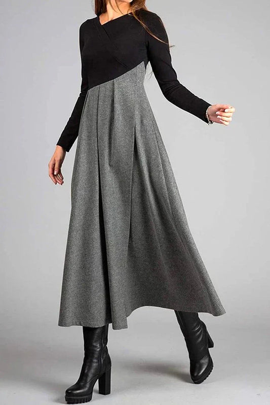 Zayna | Robe printanière élégante à manches longues pour femmes