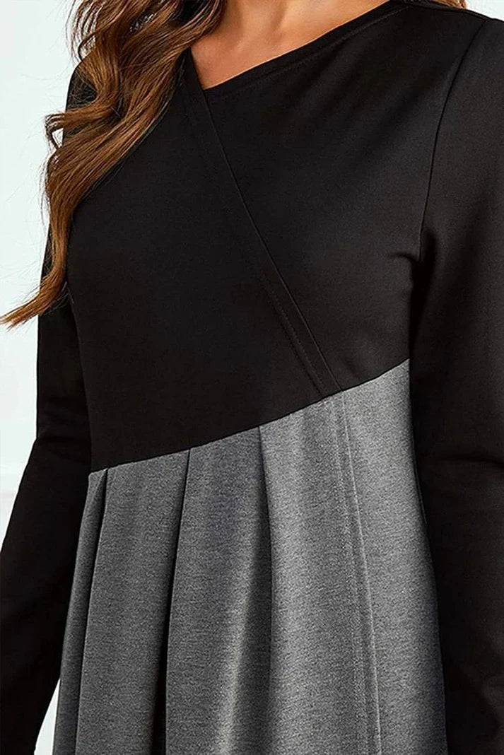 Zayna | Robe printanière élégante à manches longues pour femmes