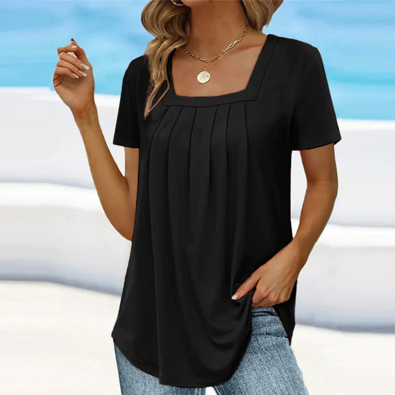 Athena™ - Blouse plissée