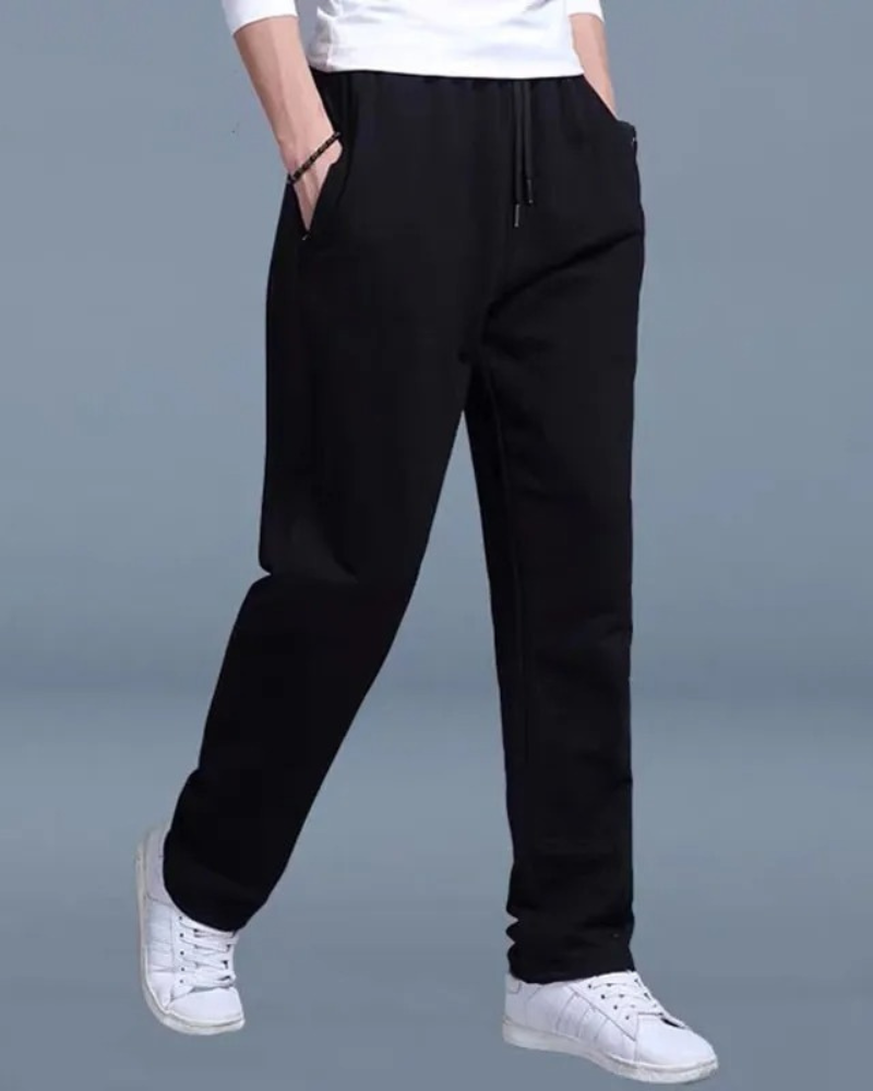 Aksel | Pantalon de survêtement homme coupe oversize coton doux confortable