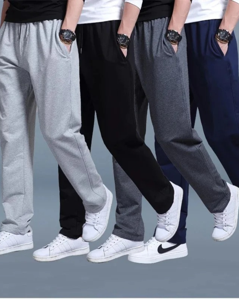 Aksel | Pantalon de survêtement homme coupe oversize coton doux confortable