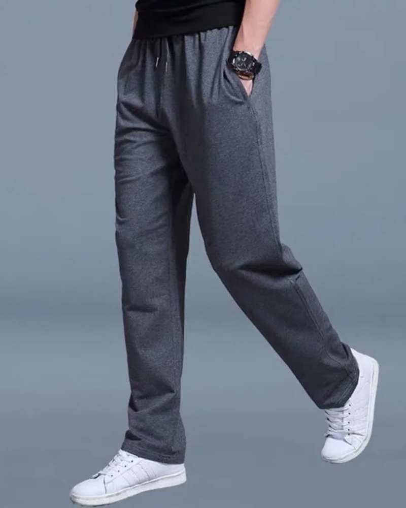 Aksel | Pantalon de survêtement homme coupe oversize coton doux confortable
