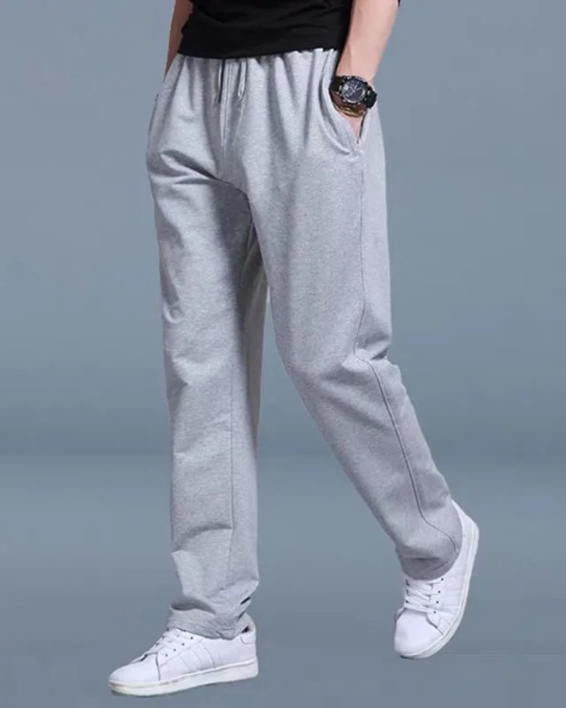 Aksel | Pantalon de survêtement homme coupe oversize coton doux confortable