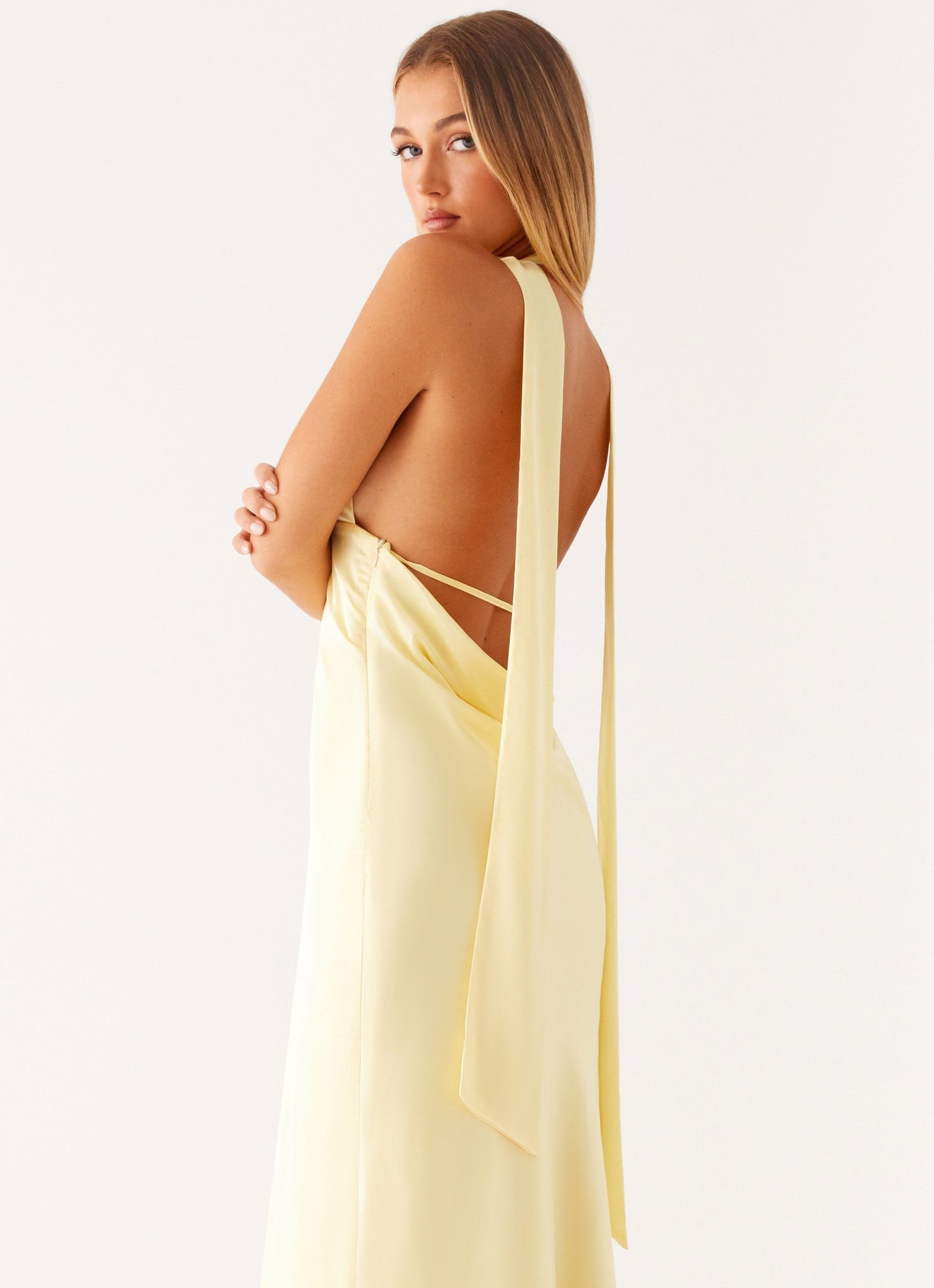 Alicia Satin - Robe Longue