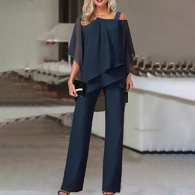Zaylee | Ensemble Élégant 2 Pièces Blazer et Jupe pour Femmes Sophistiquées
