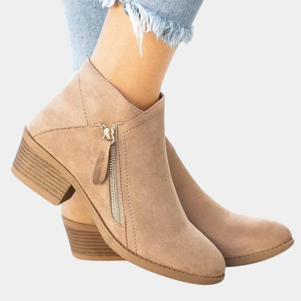 Ziva | Bottes montantes élégantes au design tendance pour femmes