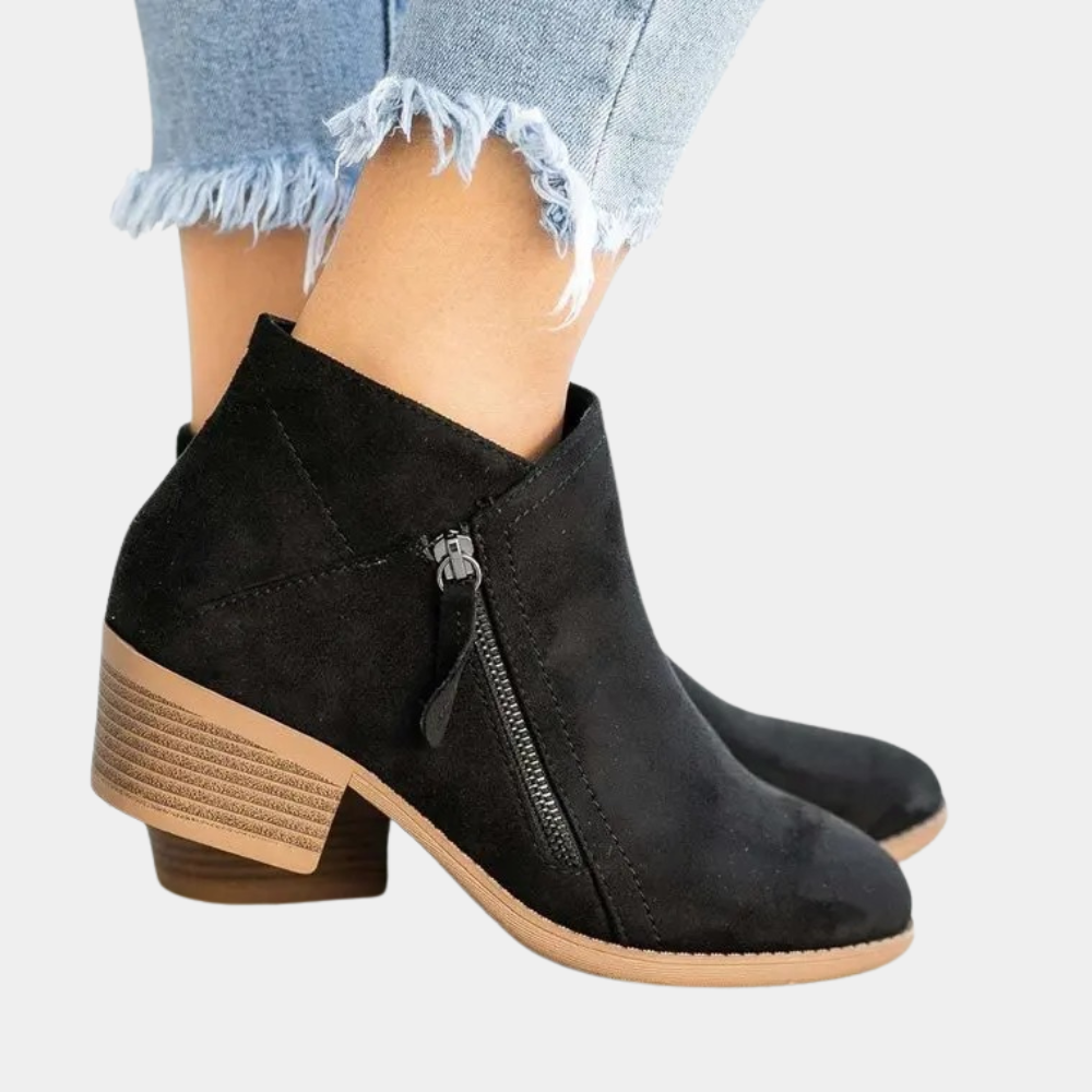 Ziva | Bottes montantes élégantes au design tendance pour femmes