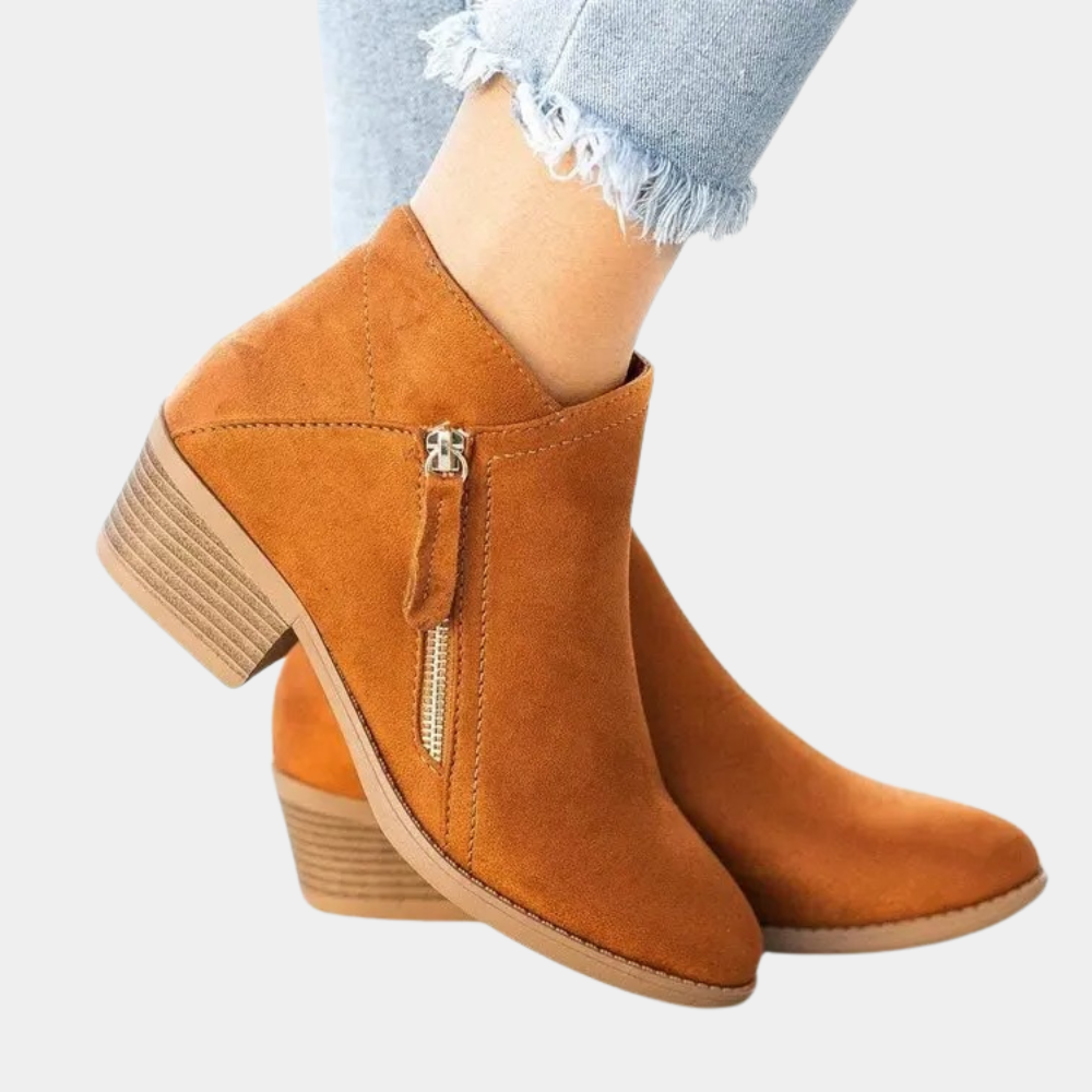 Ziva | Bottes montantes élégantes au design tendance pour femmes