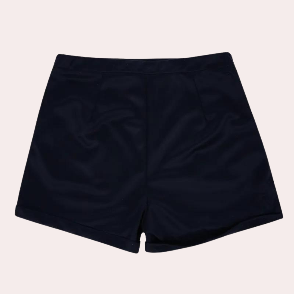 Zaniyah | Pantalon court chic taille haute pour femmes
