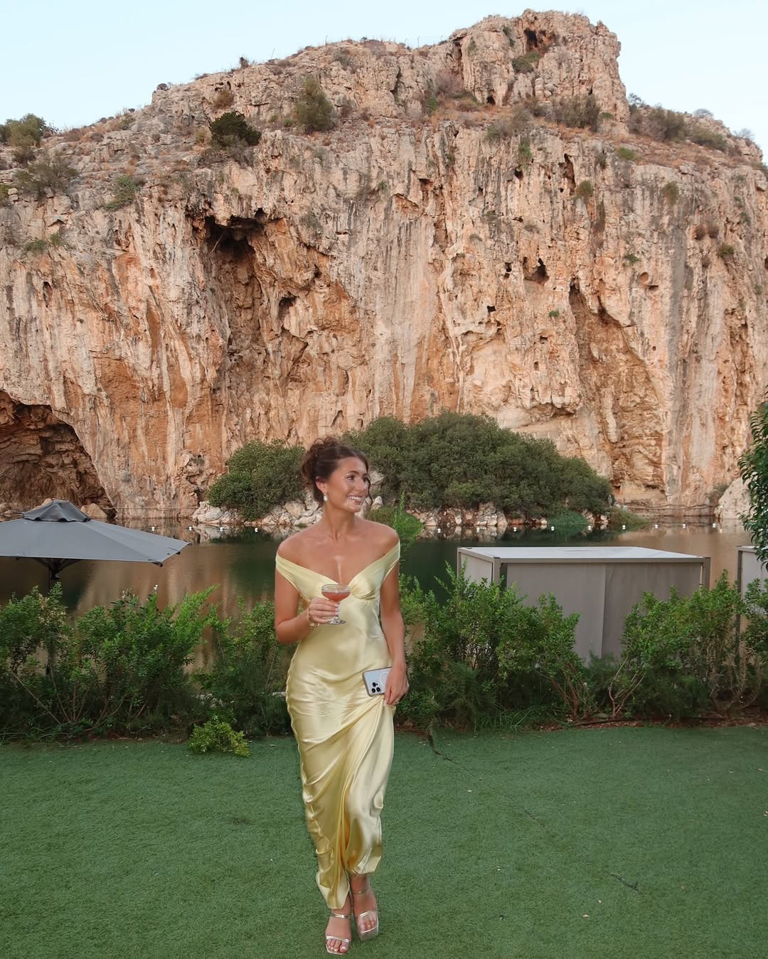 Robe longue sans manches Emory