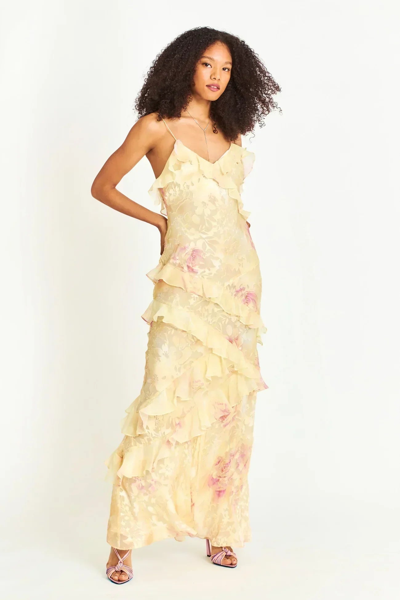 Cassidy | Jolie robe à ruchés