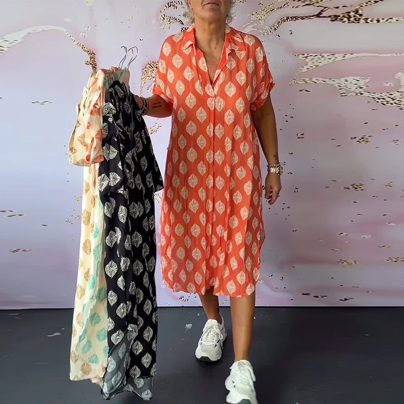 Dinie | Robe de printemps à manches longues