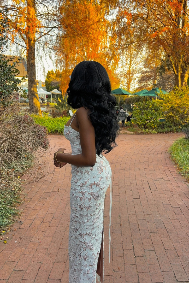 Evangeline | Robe longs spetz
