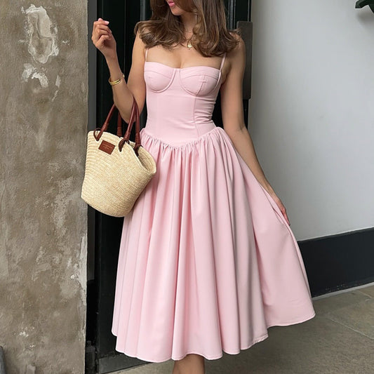 Ciara | Robe bustier midi