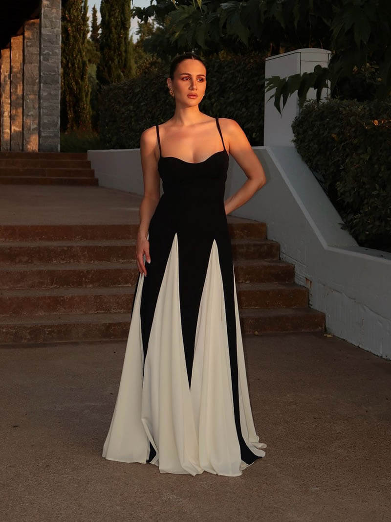 Charlotte | Robe longue sans manches
