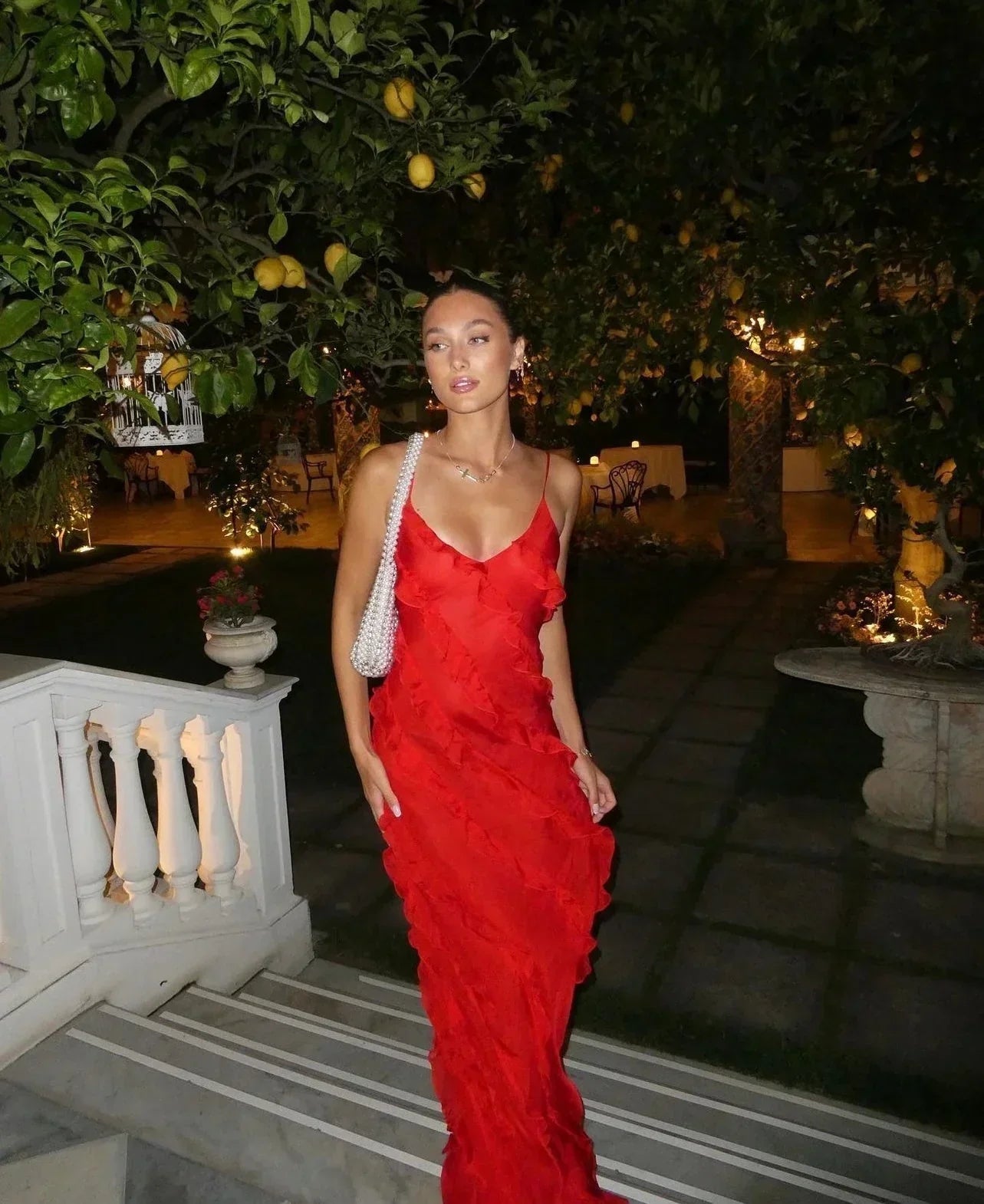 Lottie | Robe longue élégante