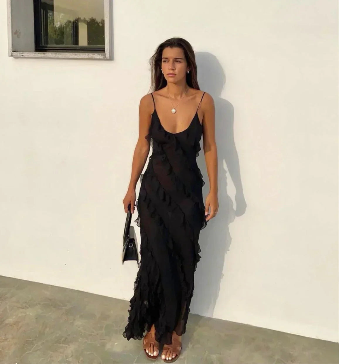 Lottie | Robe longue élégante