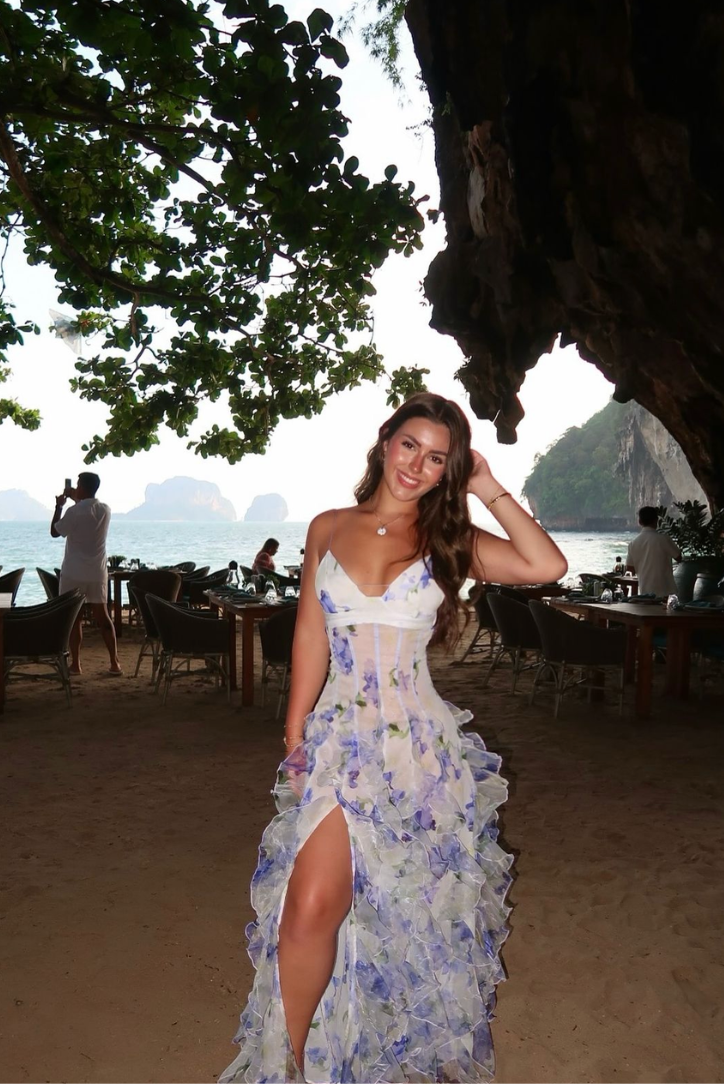 Maisie | Robe longue fleurie
