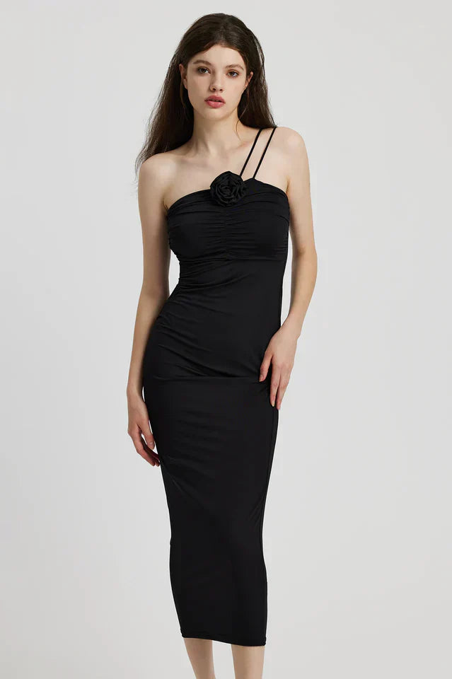 Daisy | Robe mi-longue sans manches