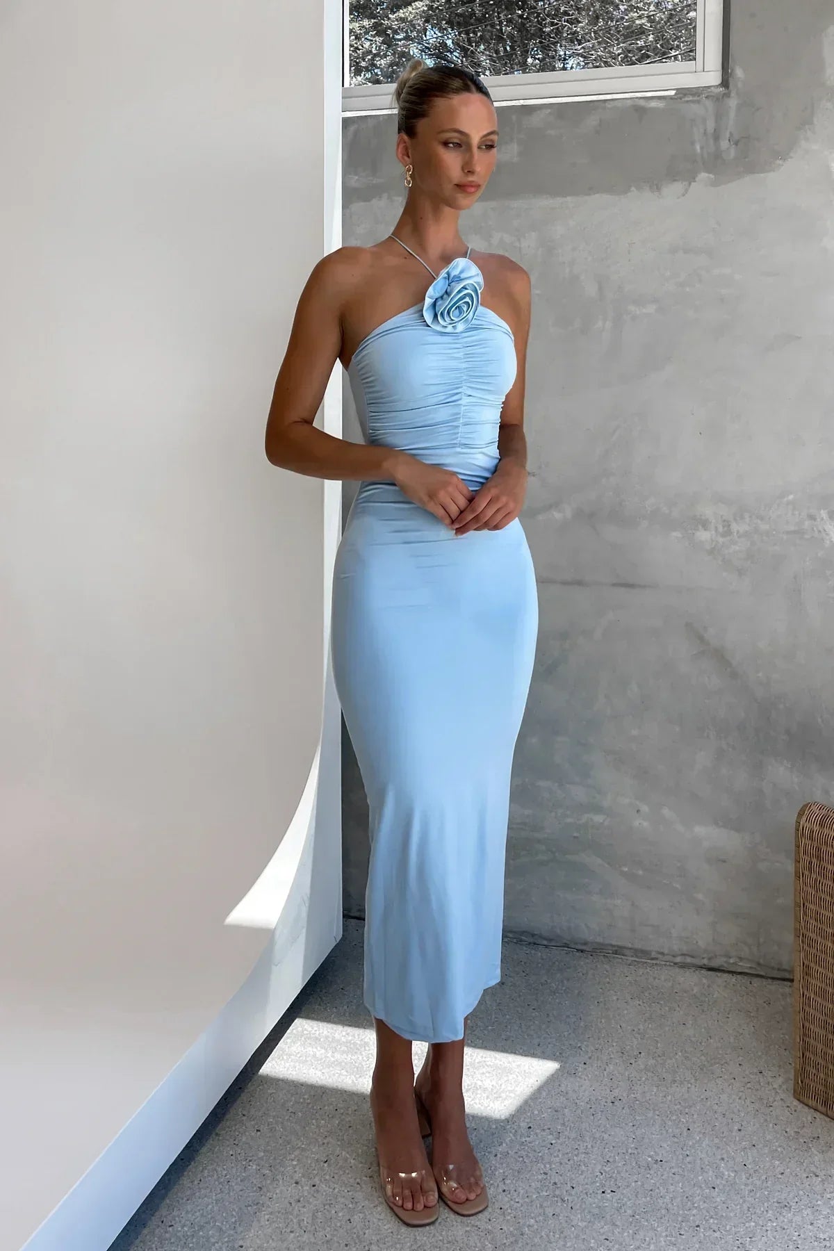 Daisy | Robe mi-longue sans manches