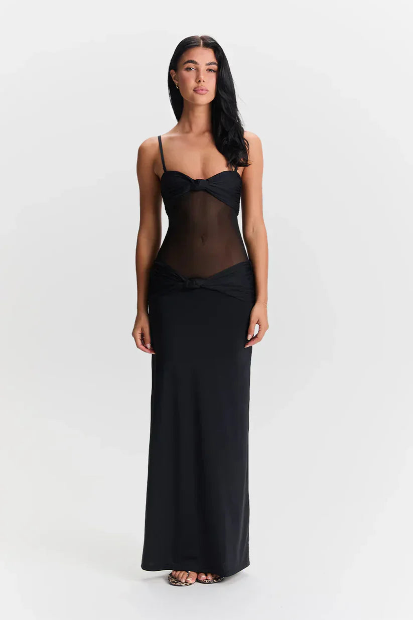 Zola | Robe longue à bandeau amovible