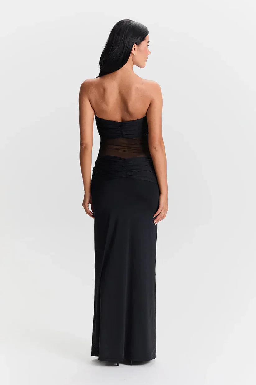 Zola | Robe longue à bandeau amovible