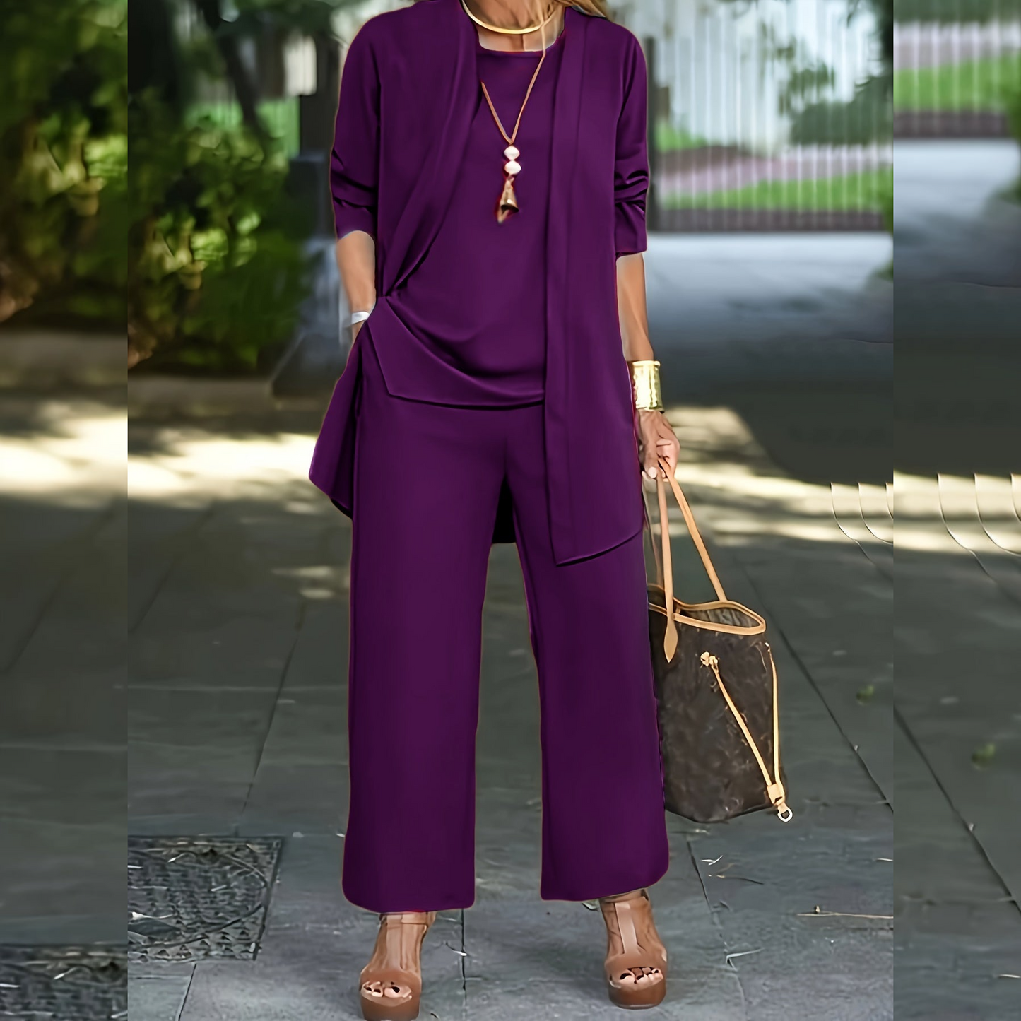 Layla™ - Ensemble chic stylé en trois pièces