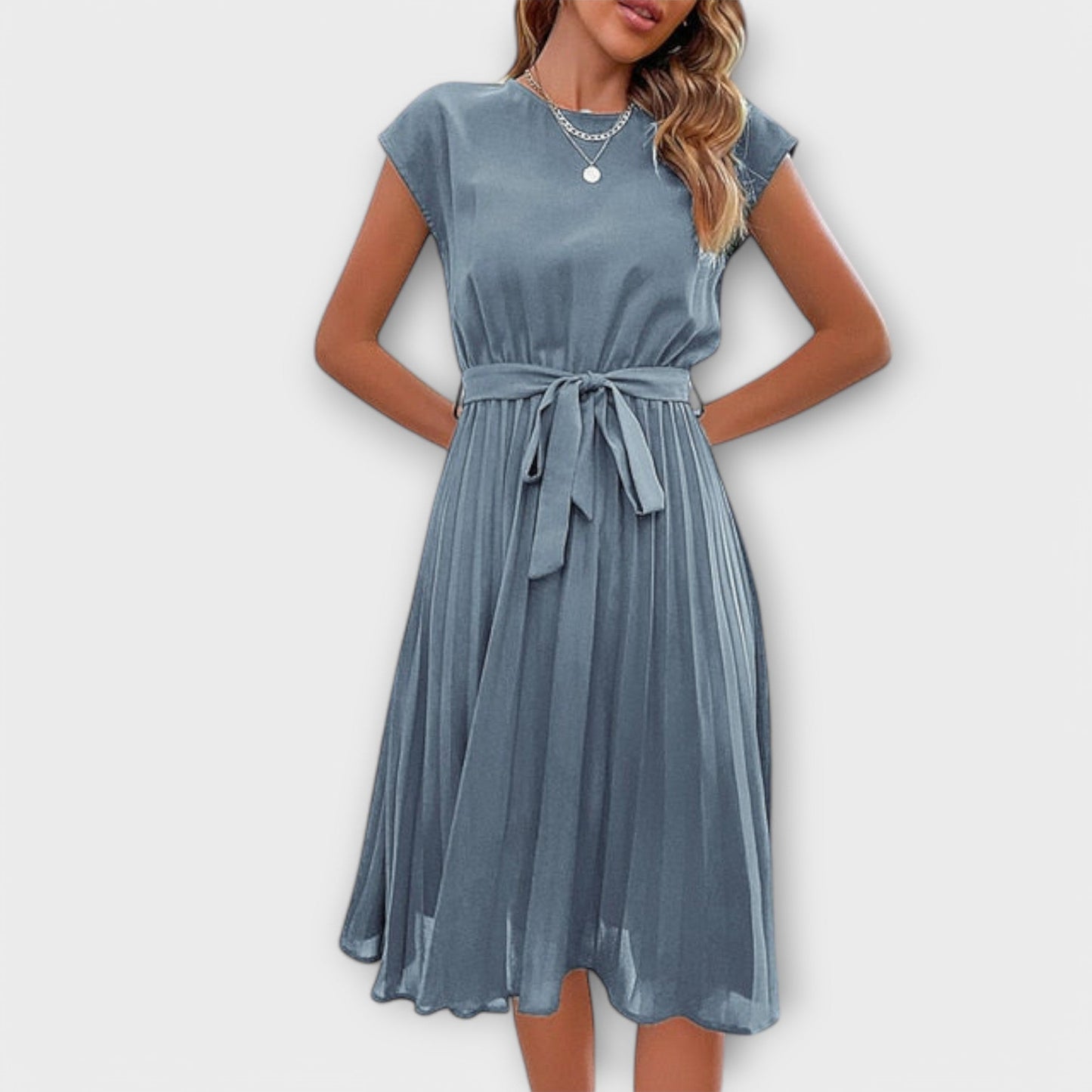 Claire | Robe décontractée à carreaux