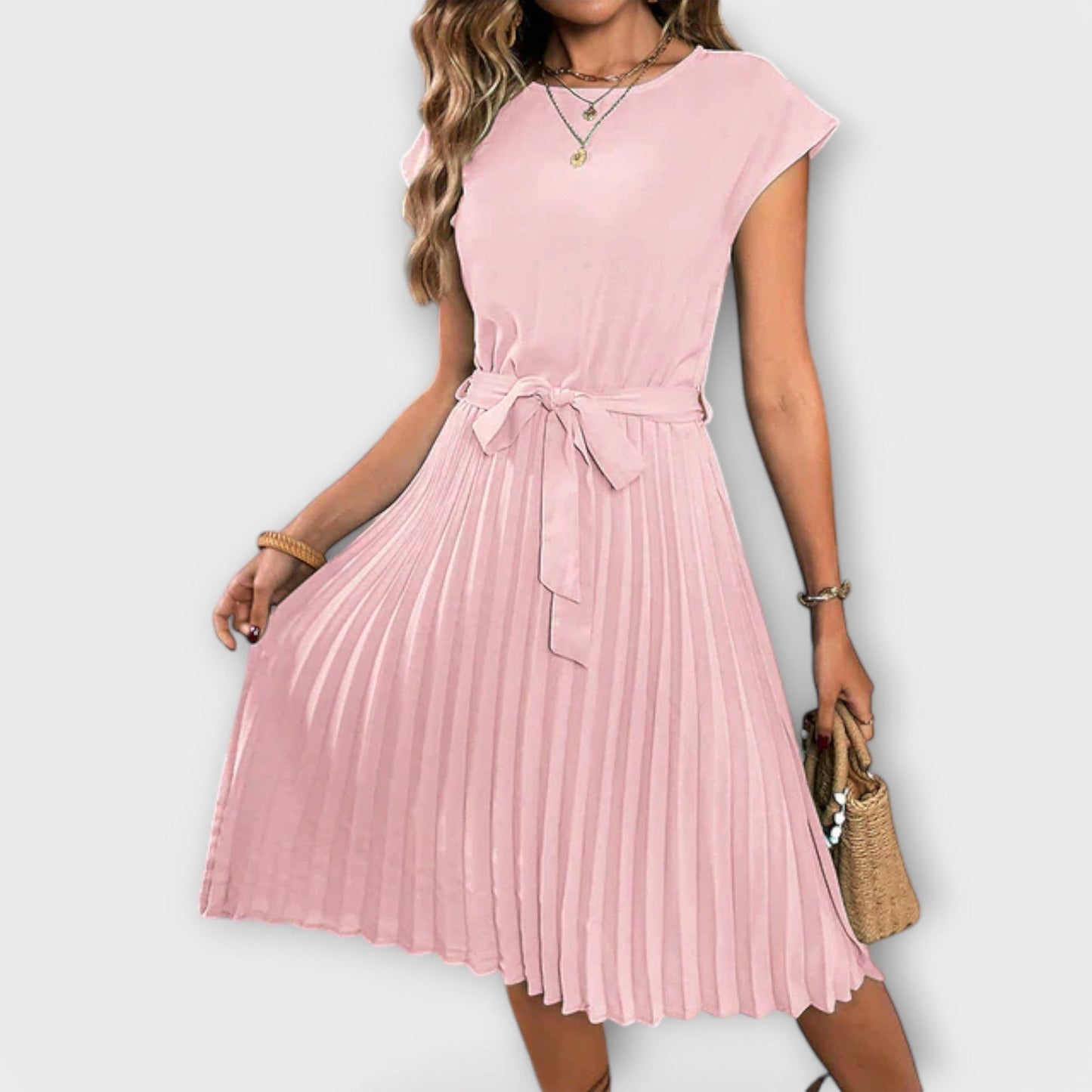 Claire | Robe décontractée à carreaux
