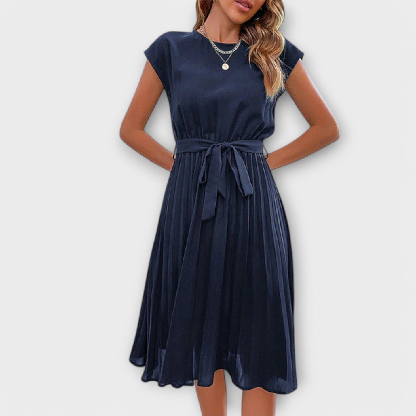 Claire | Robe décontractée à carreaux