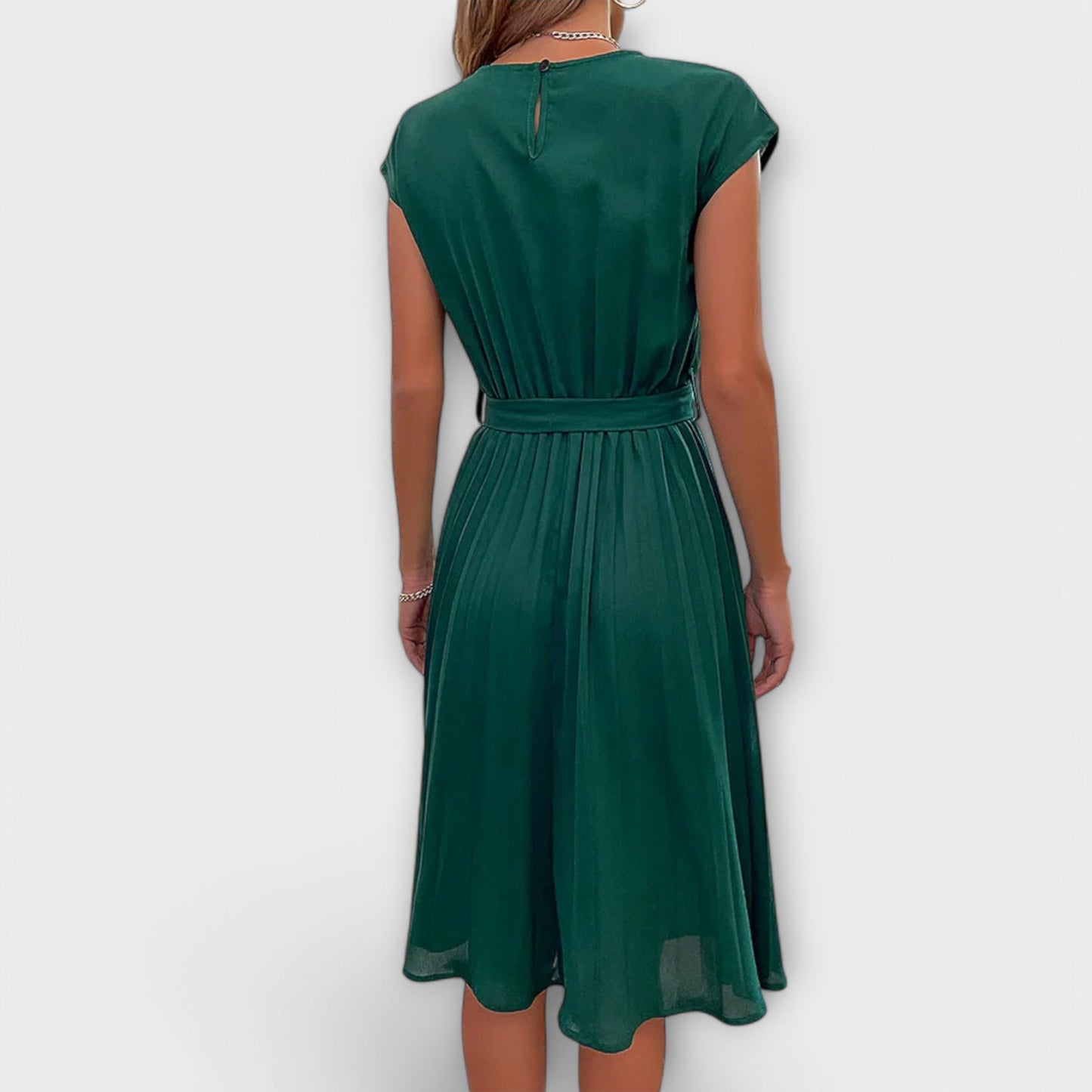 Claire | Robe décontractée à carreaux
