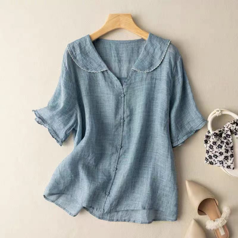 Adele | Blusa di lino leggera